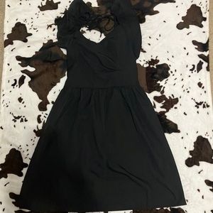 Black mini dress size medium